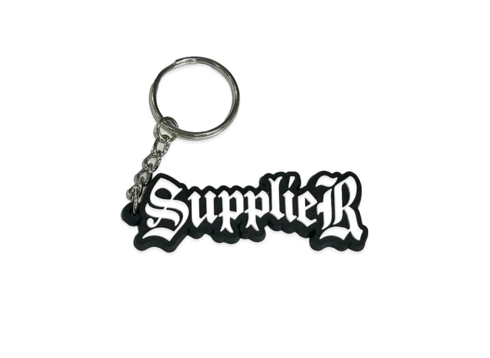 SUPPLIER Logo Rubber Key Holder "Black"