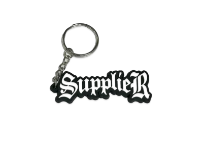 SUPPLIER Logo Rubber Key Holder "Black"