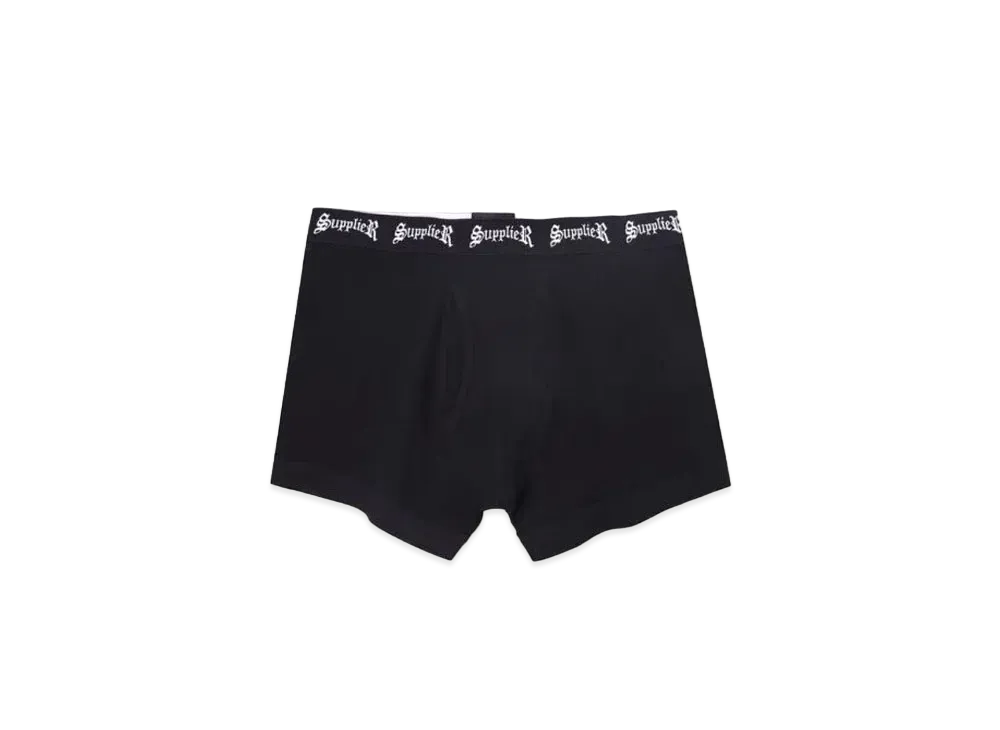 SUPPLIER Logo Boxer Shorts 2Pac "Black"
