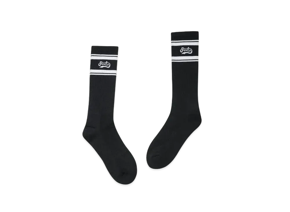 SUPPLIER Coca Logo High Socks "Black"