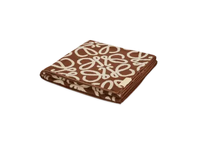 LOEWE Towel "Brown/Beige"
