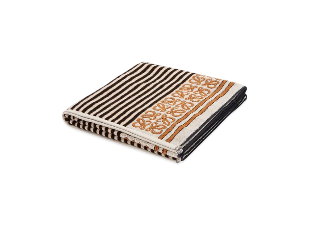 LOEWE Towel "Brown/Multicolor"