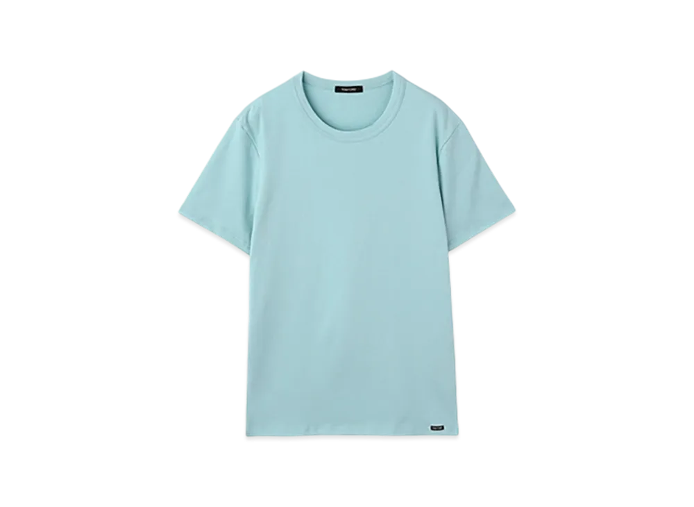 TOM FORD Crewneck Tee "Celeste"