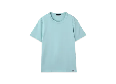 TOM FORD Crewneck Tee "Celeste"