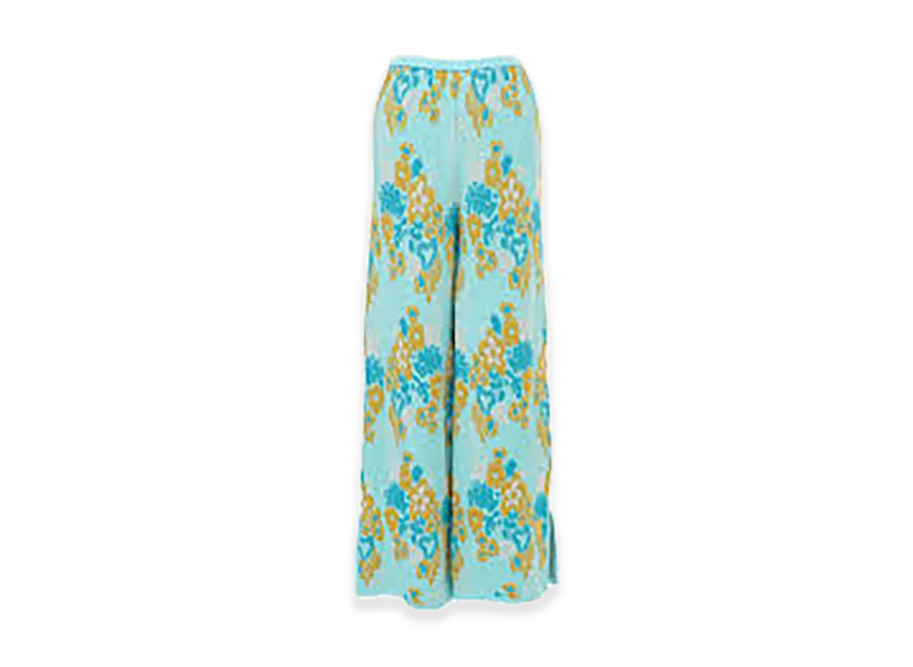 TAN Women's Aquatic Plant Pants "Blue"