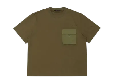TATRAS T-Shirt Cut And Sewn Vent Oversize "Khaki"