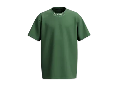 TATRAS Wand Neck Logo Print T-shirt "Green"
