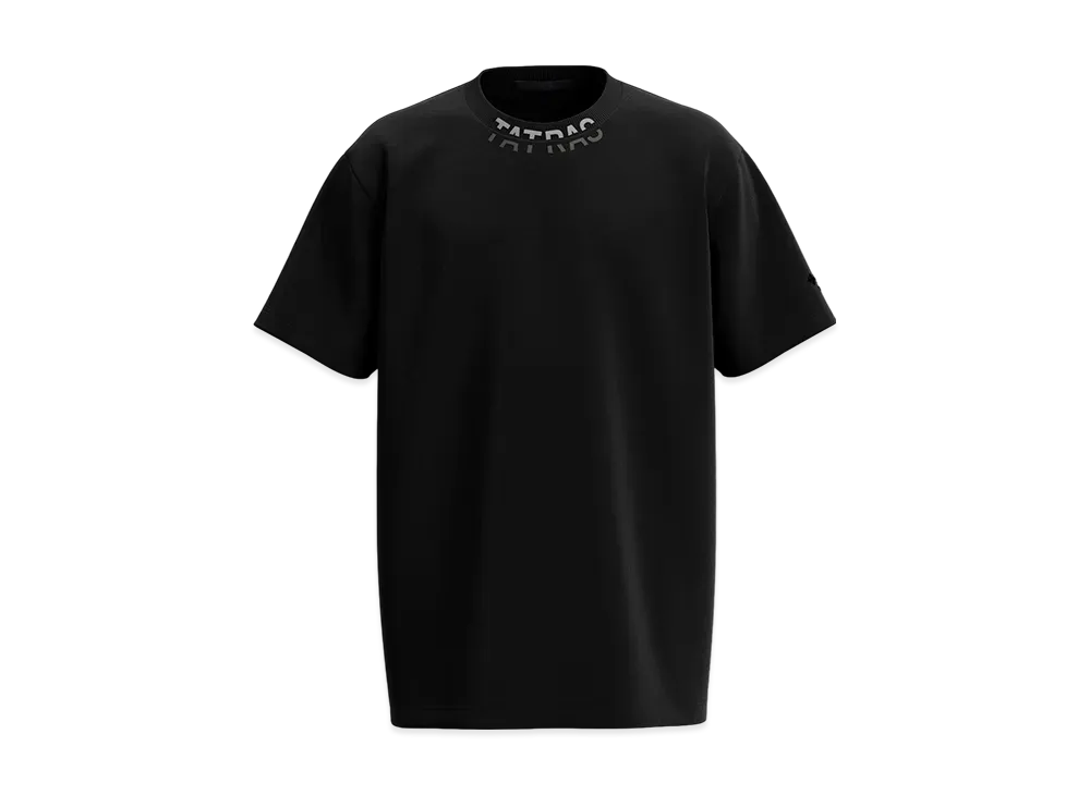 TATRAS Wand Neck Logo Print T-shirt "Black"
