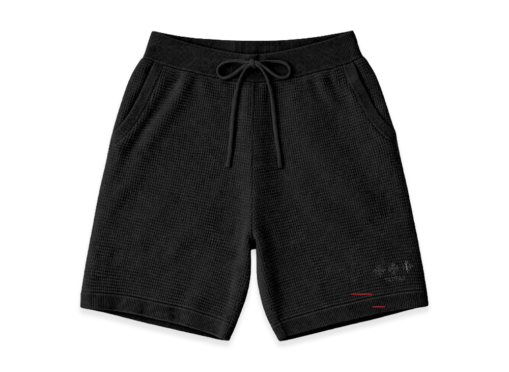 TATRAS Nidri Knit Shorts "Black"