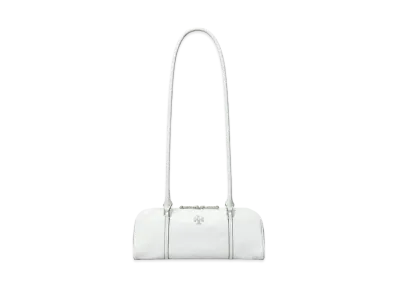 Tory Burch Mini Crinkle Leather Marshmallow Satchel "White"