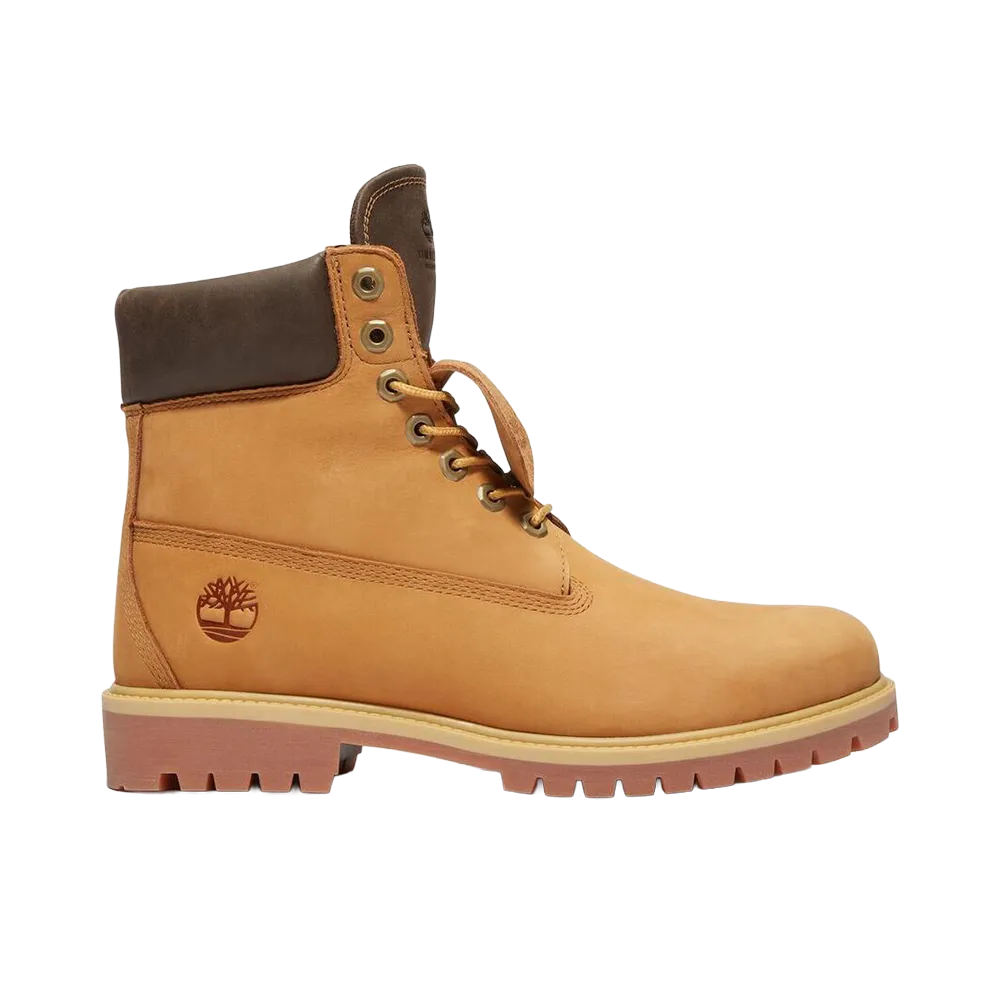 Timberland Double Tongue Premium 6inch Waterproof Boot "Wheat"
