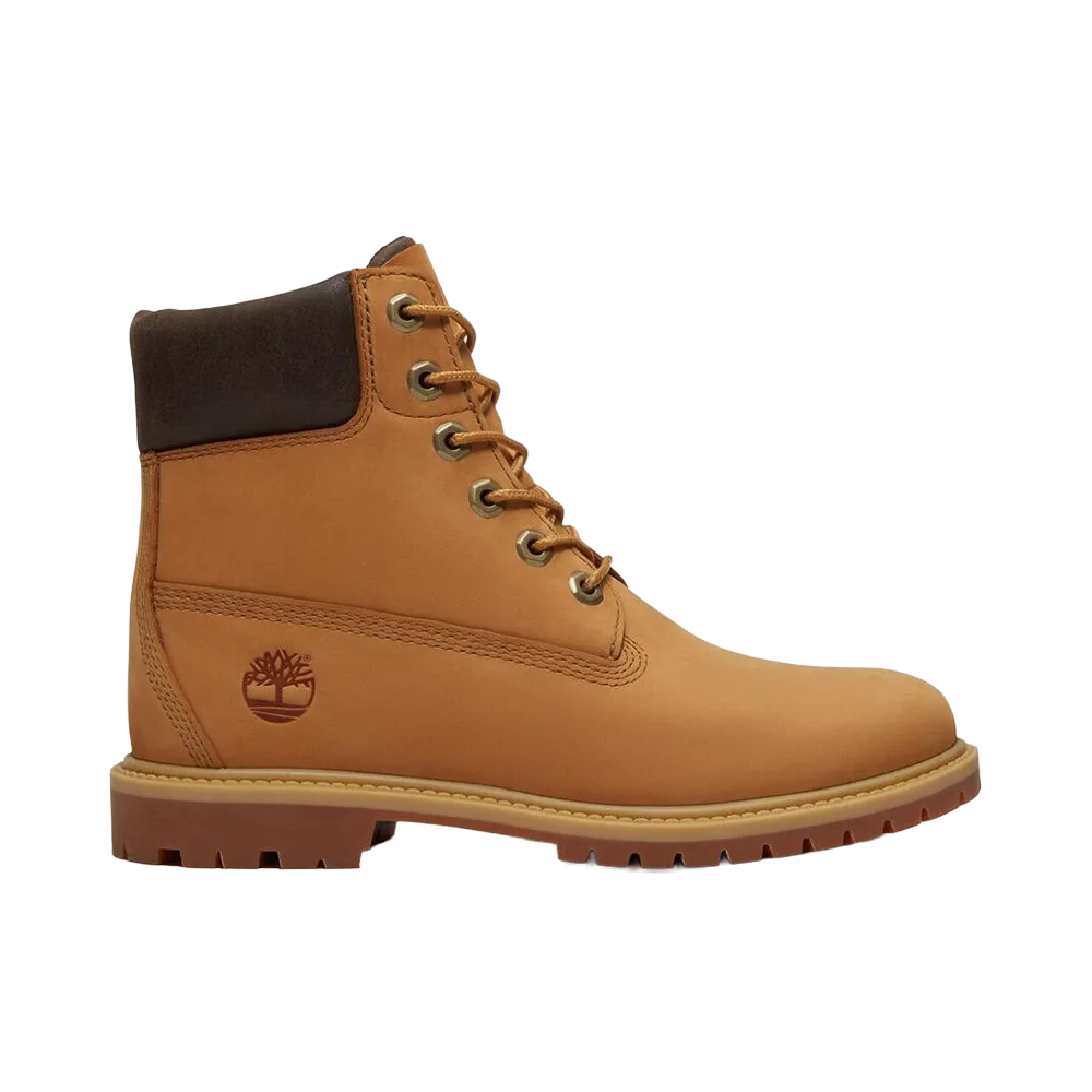Timberland Women's Double Tan Premium 6 Inch Waterproof Boot "Wheat"