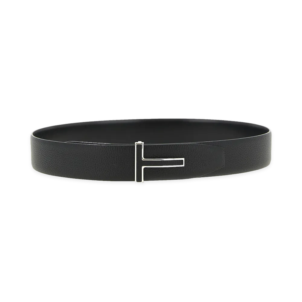 TOM FORD Icon Reversible Belt "Black"