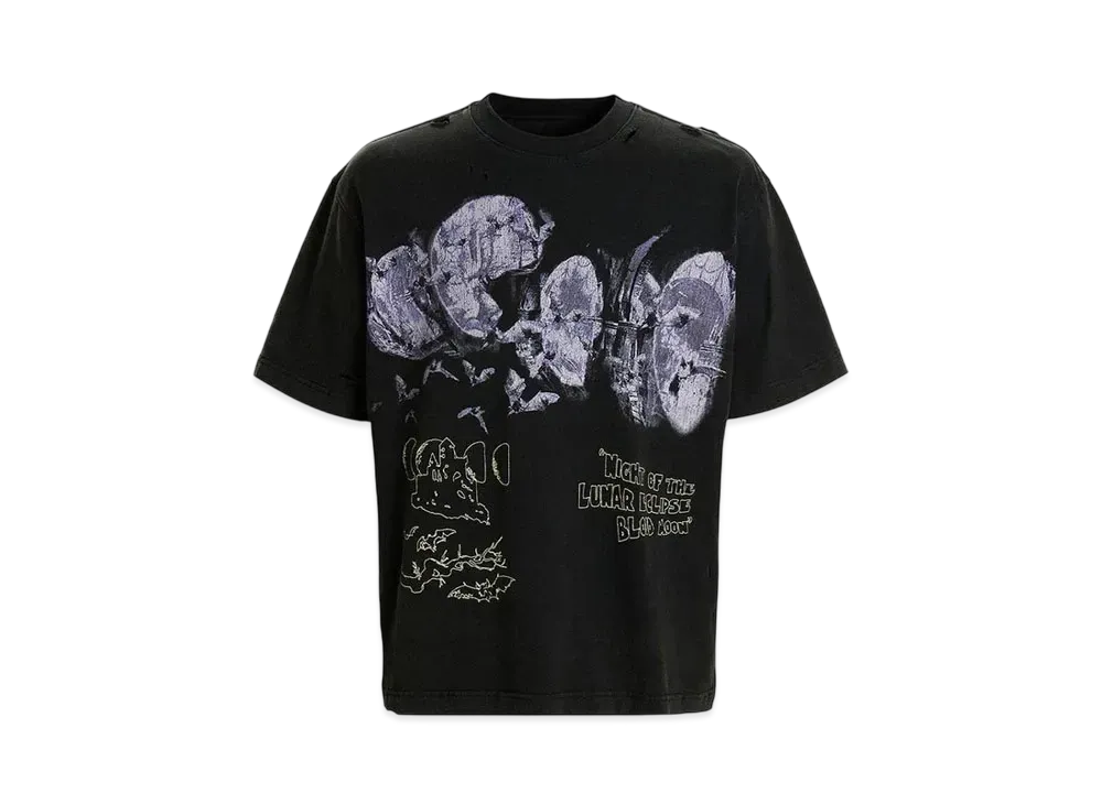 The Boy Has No Patience Eclipse Of The Blood Moon S/S Tee "Black"