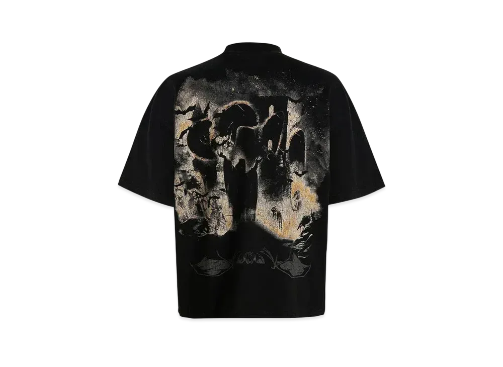 The Boy Has No Patience Blood Moon Castle S/S Tee "Black"