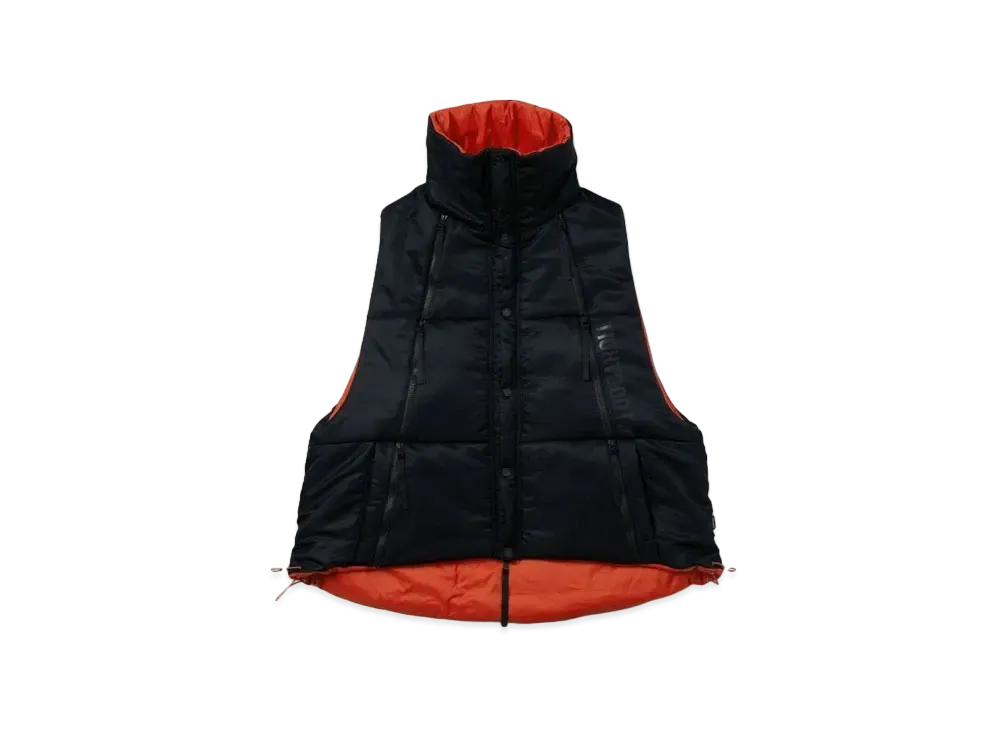 TIGHTBOOTH x GOOPiMADE 2-Way Padded Down Vest "Black"