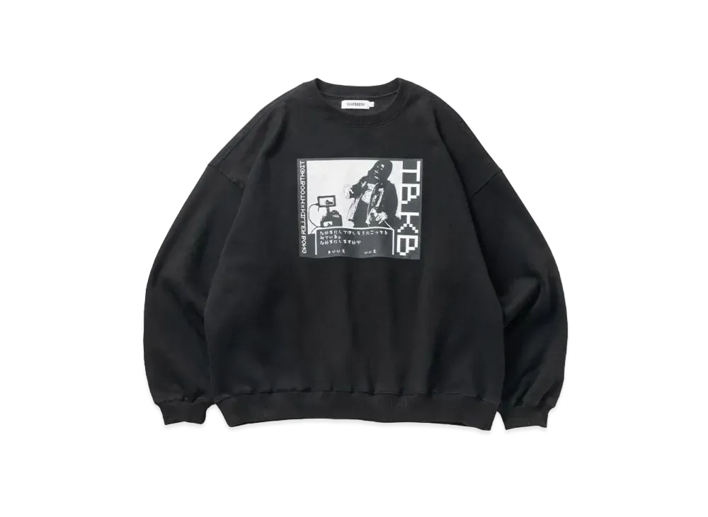 TIGHTBOOTH Rpg Crew Sweatshirt "Black"