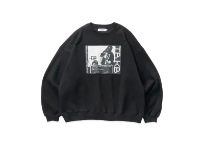 TIGHTBOOTH Rpg Crew Sweatshirt "Black"