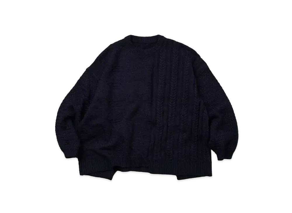 TIGHTBOOTH x GOOPiMADE Colossal Knit Sweater "Purple"