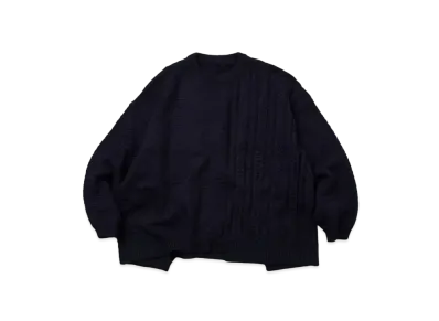 TIGHTBOOTH x GOOPiMADE Colossal Knit Sweater "Purple"