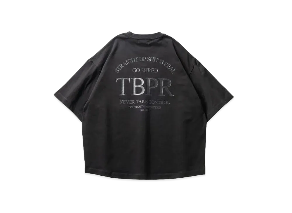 TIGHTBOOTH Straight Up T-Shirt "Black"