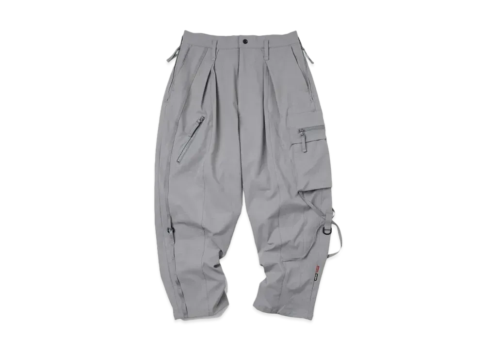 TIGHTBOOTH x GOOPiMADE Diagram Utility Pants "Light Grey"
