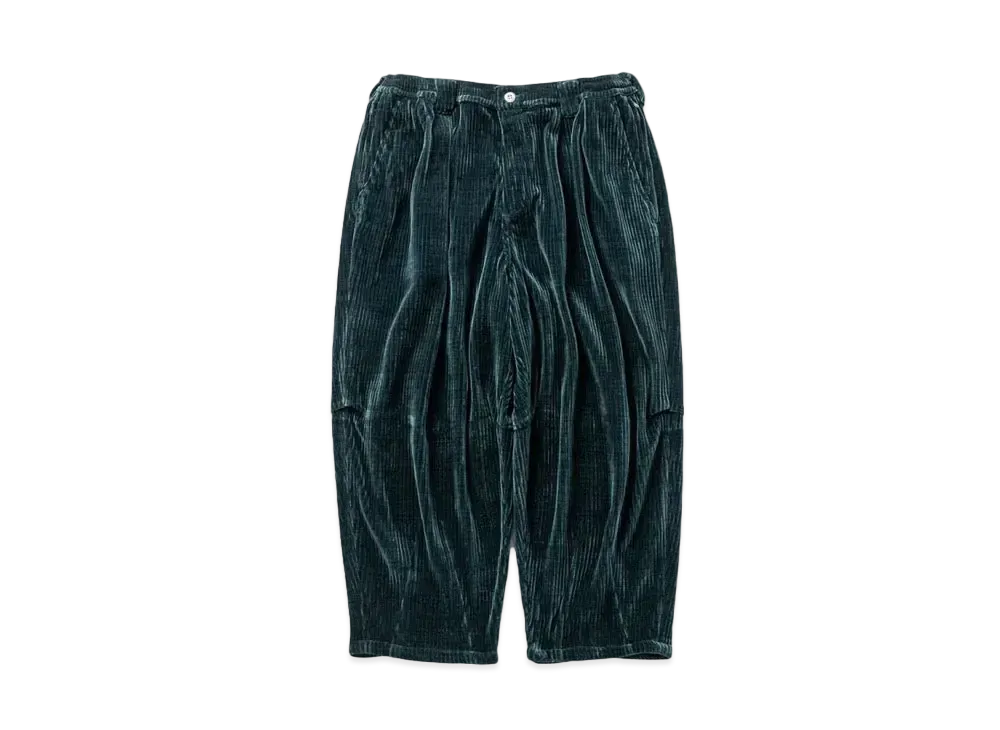 TIGHTBOOTH Knit Cord Balloon Pants "Forest"