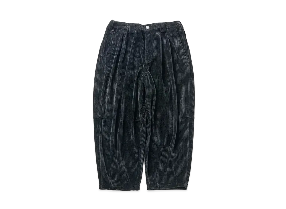TIGHTBOOTH Knit Cord Balloon Pants "Black"