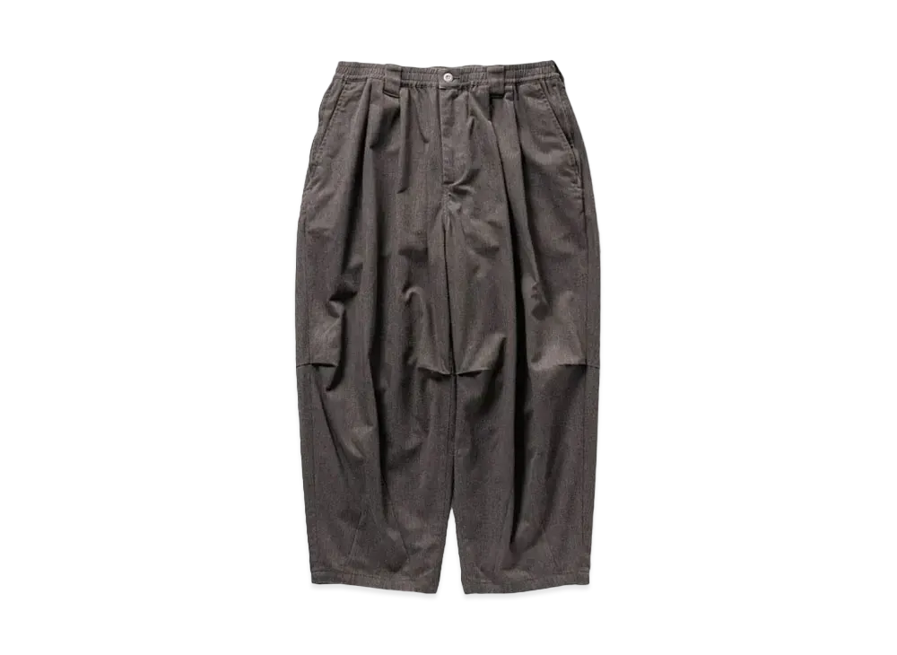 TIGHTBOOTH Herringbone Balloon Pants "Charcoar"