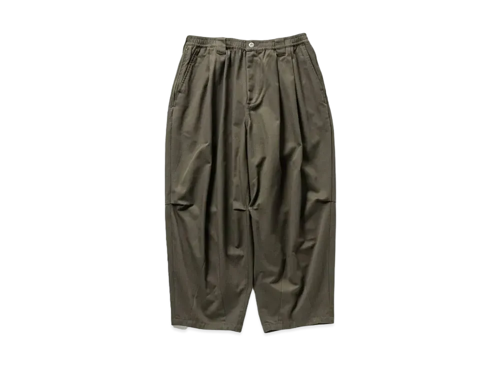 TIGHTBOOTH Herringbone Balloon Pants "Olive"