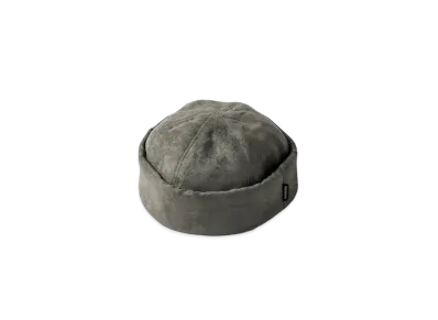 TIGHTBOOTH Suede Roll Cap "Charcoar"