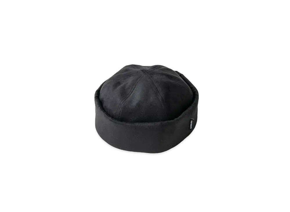 TIGHTBOOTH Suede Roll Cap "Black"