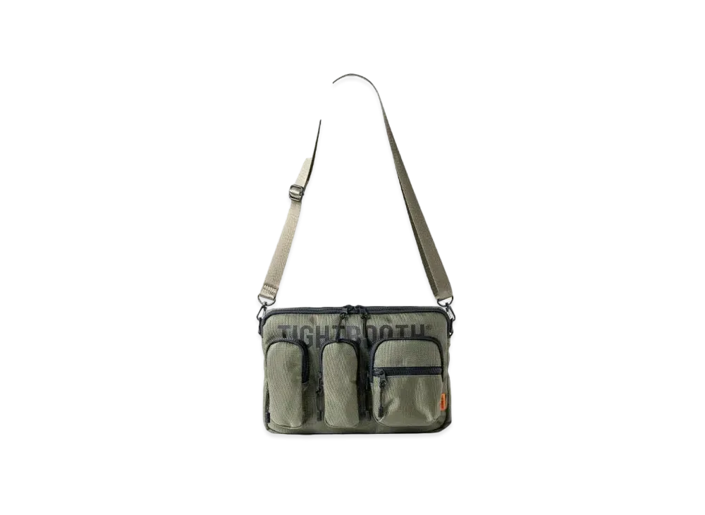 TIGHTBOOTH Triple Pocket Sacoche "Khaki"