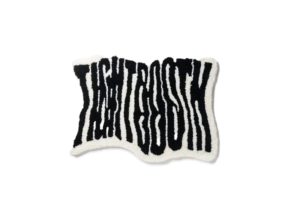 TIGHTBOOTH Scanning Rug "Black"