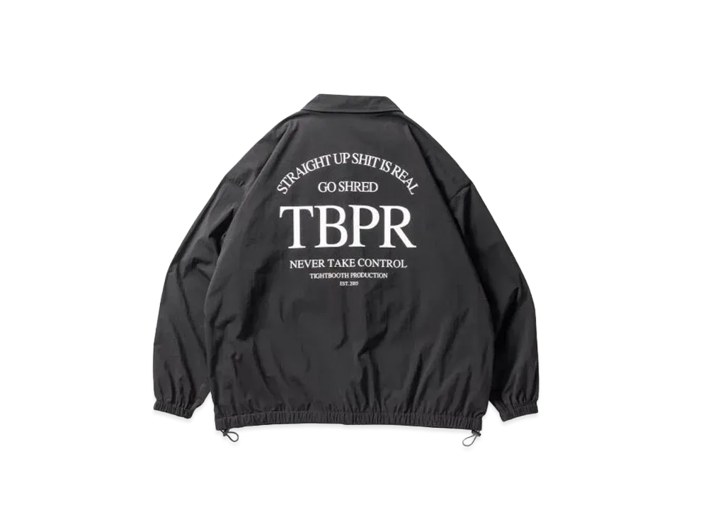 TIGHTBOOTH Straight Up Coach Jacket "Black"