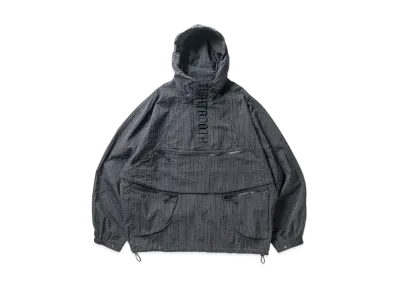 TIGHTBOOTH Seersucker Anorak "Black"