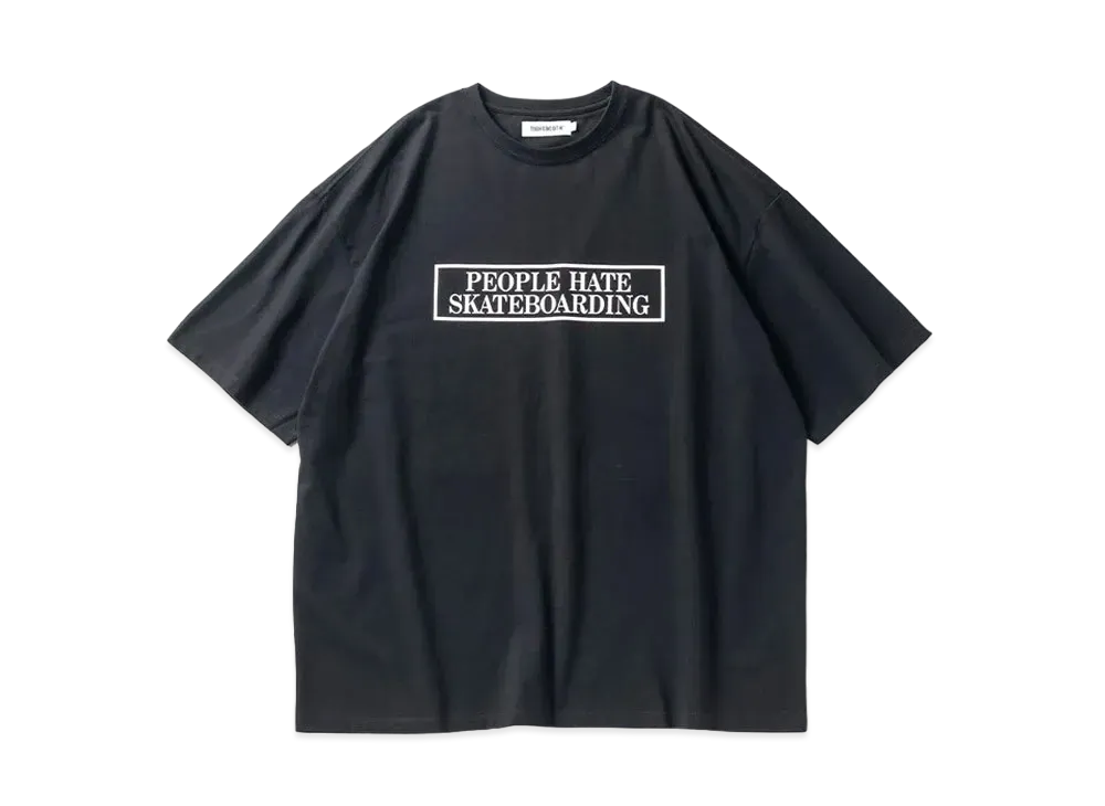 TIGHTBOOTH People Hate Skate T-Shirt "Black"