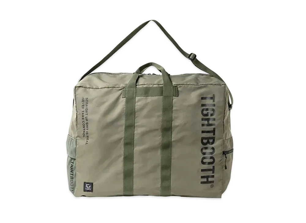 TIGHTBOOTH x RAMIDUS Pocketable Boston Bag "Olive"