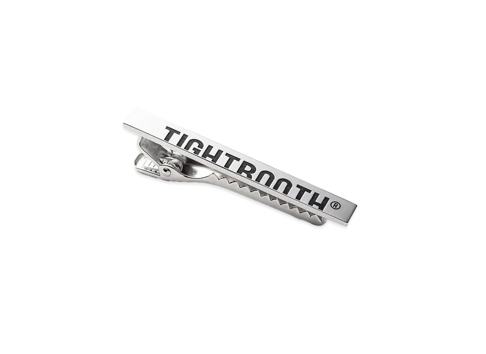 TIGHTBOOTH Logo Tie Clip "Silver"