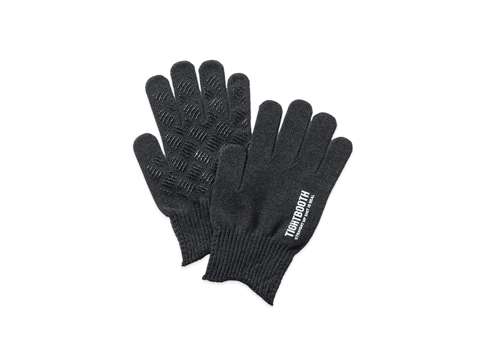 TIGHTBOOTH Logo Glove "Black"