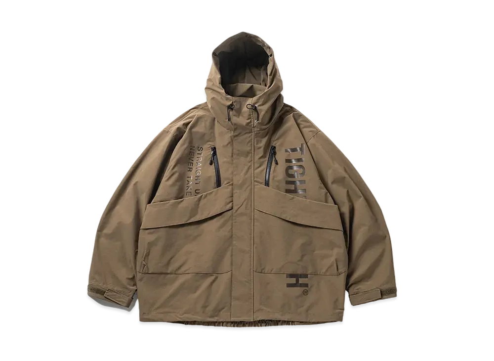 TIGHTBOOTH Hooded Tactical Jacket "Khaki"