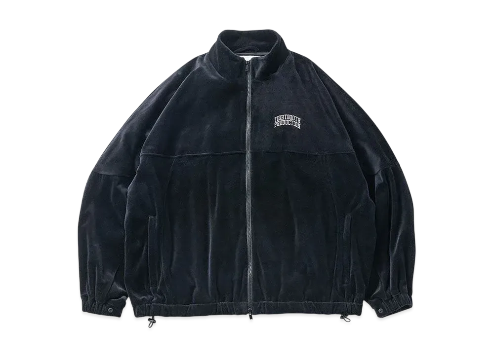 TIGHTBOOTH Velour Track Jacket "Black"
