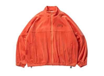 TIGHTBOOTH Velour Track Jacket "Orange"