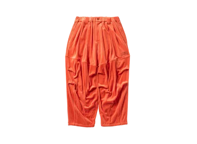 TIGHTBOOTH Velour Balloon Pants "Orange"