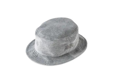 TIGHTBOOTH Velour Bucket Hat "Heather Gray"