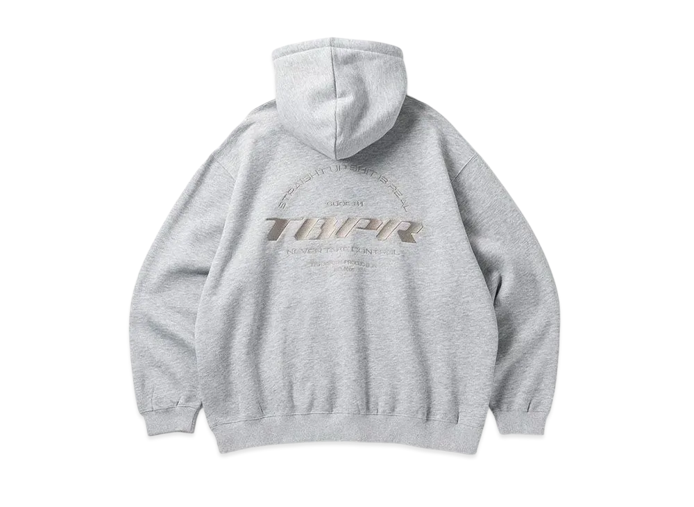 TIGHTBOOTH Straight Up Hooded Sweat Shirt "Gray"