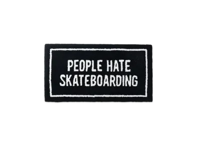 TIGHTBOOTH People Hate Skate Rug "Black"