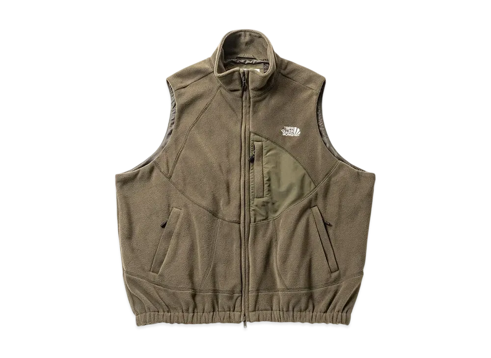 TIGHTBOOTH Fleece Vest "Olive"