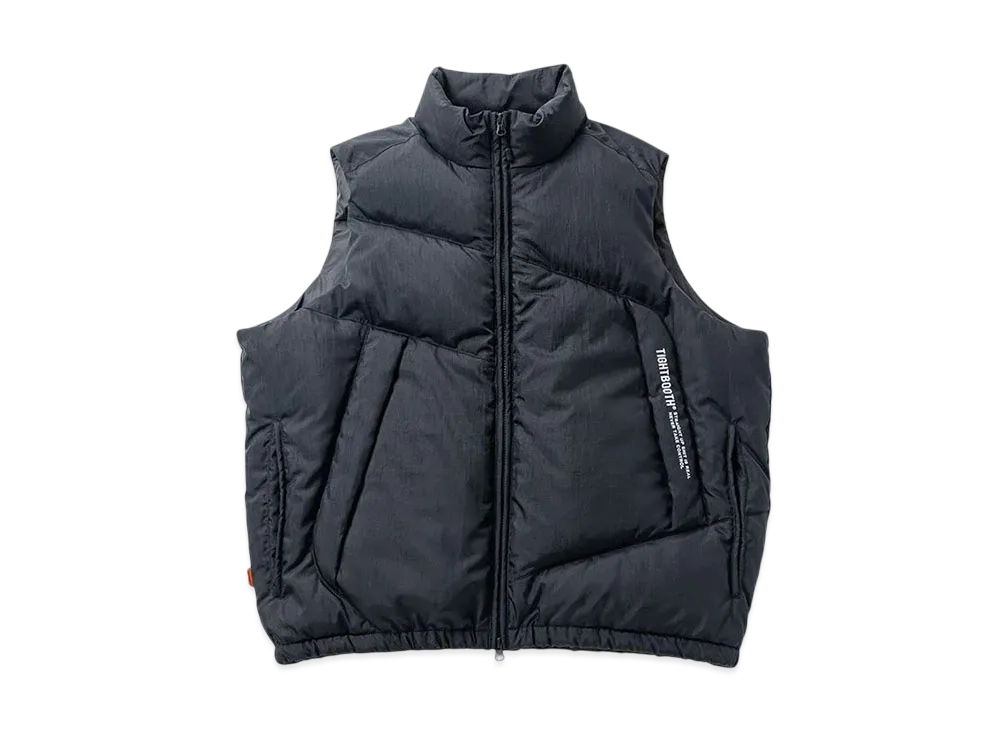 タイトブース Pa ダウンベスト "ブラック"