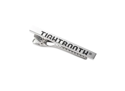 TIGHTBOOTH Logo Tie Clip "Silver"